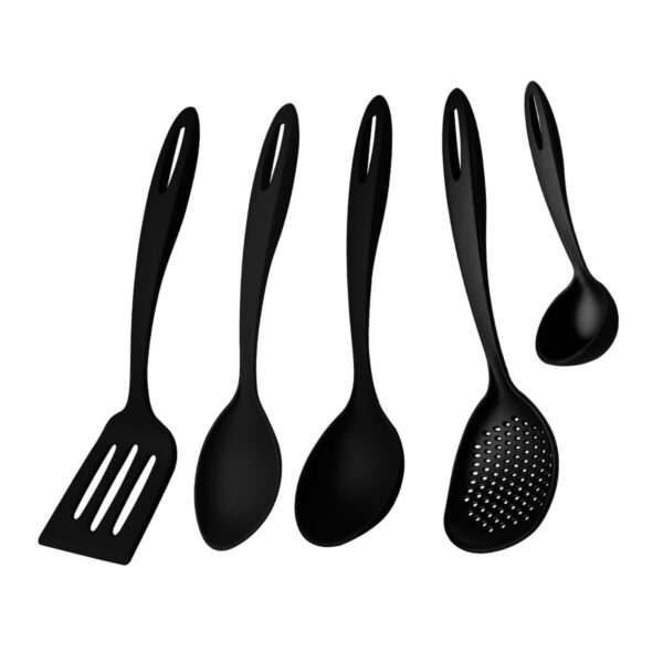 Kit Utensílios de Cozinha Tramontina Preto 5 peças Ability