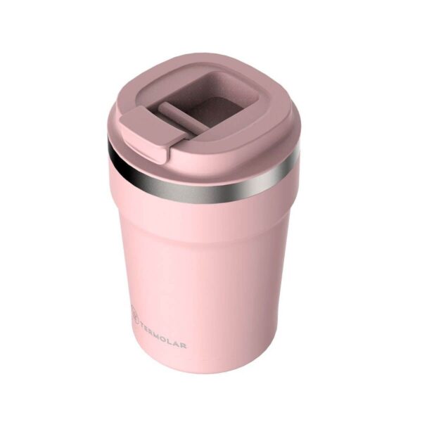 Copo Térmico Inox 380ml Uniq Rosa - Termolar - Image 5