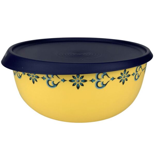 Tupperware Tigela Toque Mágico Arabesco 4,3 litros Amarelo