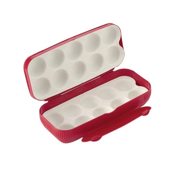 Tupperware Porta Ovos 10 unidades Vermelho - Image 2