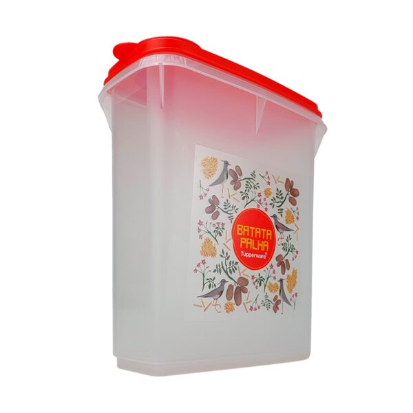 Tupperware Porta Batata Palha Floral - Image 4