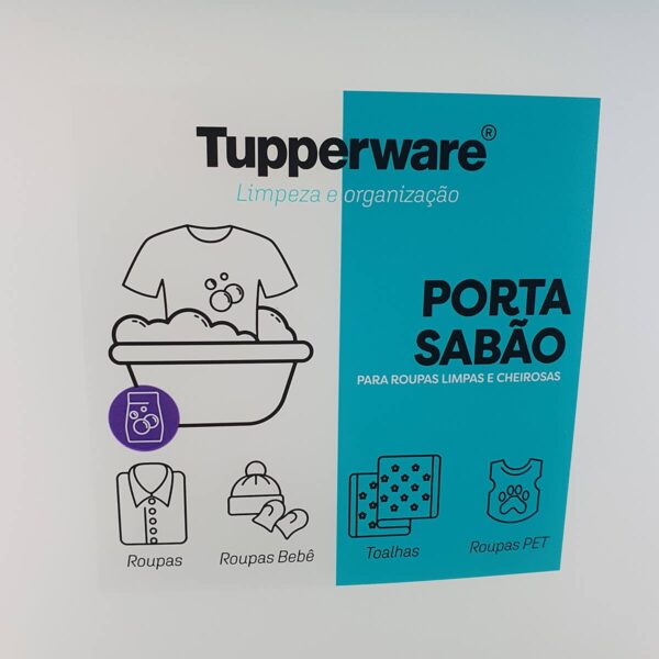 Tupperware Porta Sabão em Pó 2kg Multiuso - Image 2