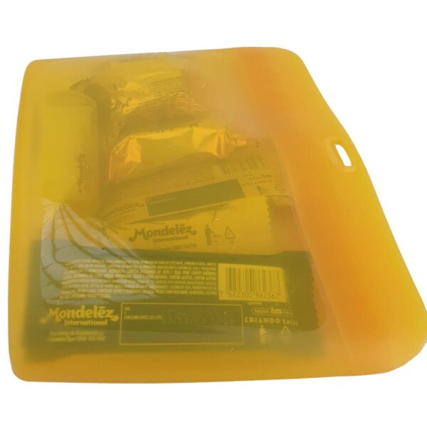 Tupperware Bolsa de Silicone Ultimate Pequena Amarela 500ml - Image 5