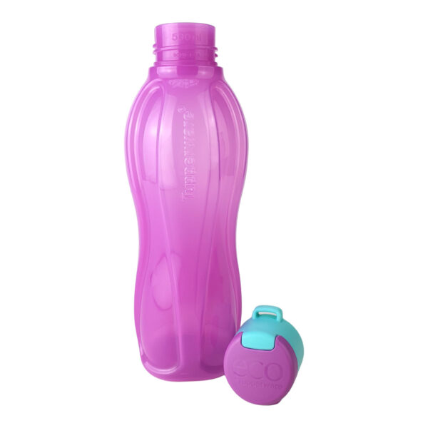 Garrafa Tupperware Eco Tupper Plus 500ml Amor Perfeito Kit 2 Peças - Image 2