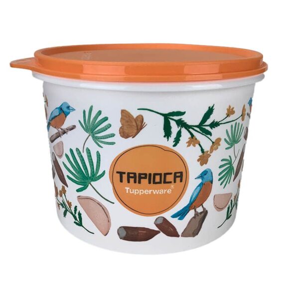 Tupperware Caixa Tapioca Floral 1,6 kg