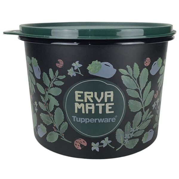 Tupperware Caixa Erva Mate Floral 900g