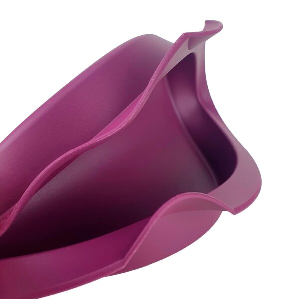 Tupperware Forma de Silicone Redonda Roxa 400ml - Image 4