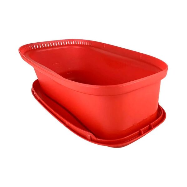 Tupperware Instant Massa Retangular 1,9 litro Vermelho - Image 3