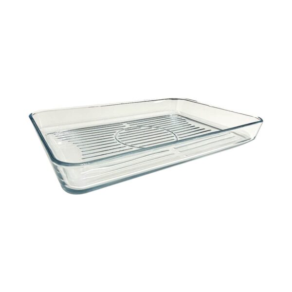 Tupperware Refracware Travessa Retangular Grill 3,8 litros Vidro - Image 2