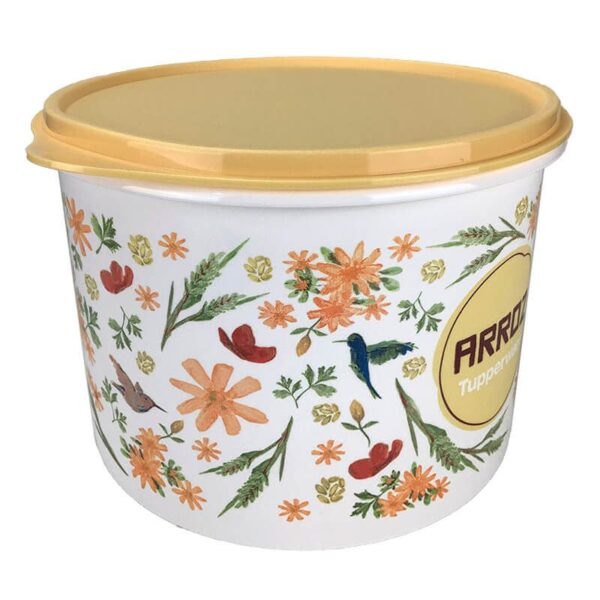 Tupperware Caixa Arroz Floral 2kg - Image 3