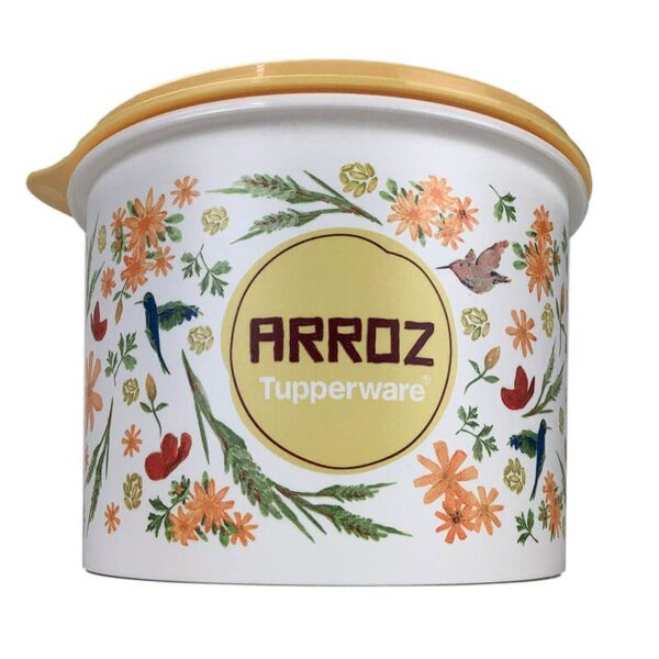 Tupperware Caixa Arroz Floral 2kg - Image 2