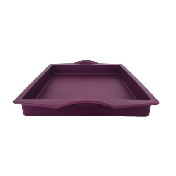 Tupperware Forma de Silicone Retangular Roxa - Image 6