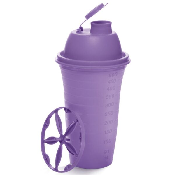 Tupperware Quick Shake II 500ml Roxo