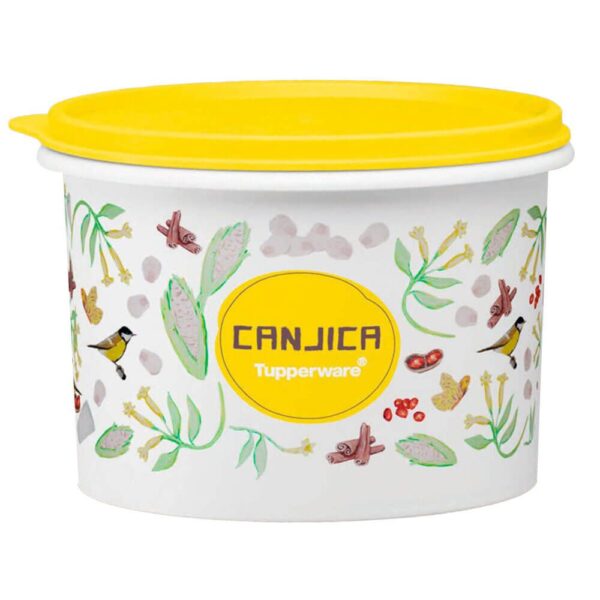 Tupperware Caixa Canjica Floral 800g - Image 4