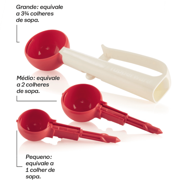 Tupperware Multi Scoop 3 em 1