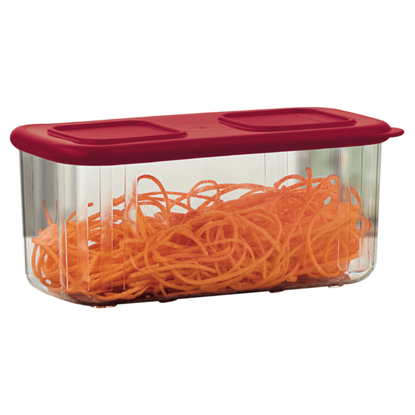 Tupperware Clear Mate Retangular 460ml Vermelho