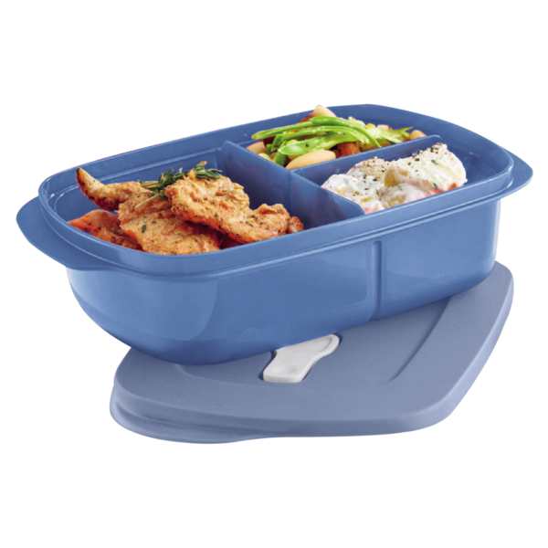 Tupperware Tigela Cristalwave Retangular com Divisórias Geração ll 1 litro Azul
Mineral