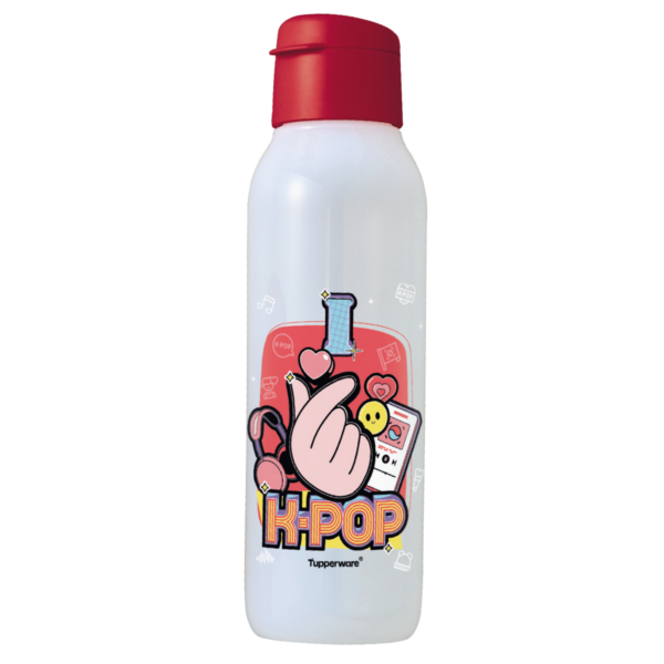 Tupperware Garrafa Eco Tupper Plus K-Pop Love 750ml - Image 2