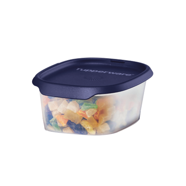 Tupperware Toque + 1 Touch Fresh Oval 540ml Azul Translúcido