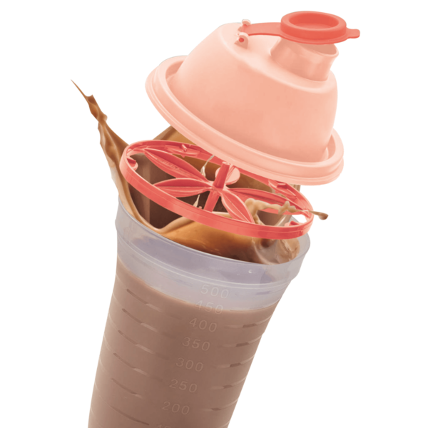 Tupperware Quick Shake II 500ml Flamingo