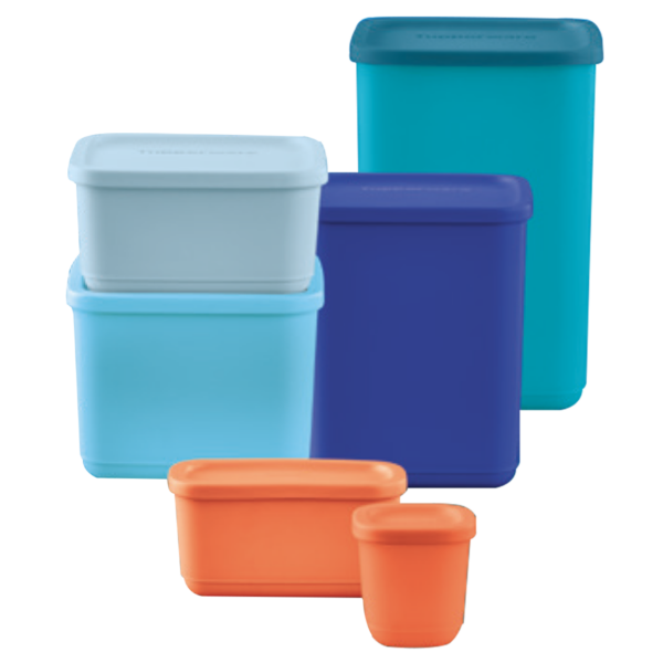 Kit Tupperware Refri Line 6 peças