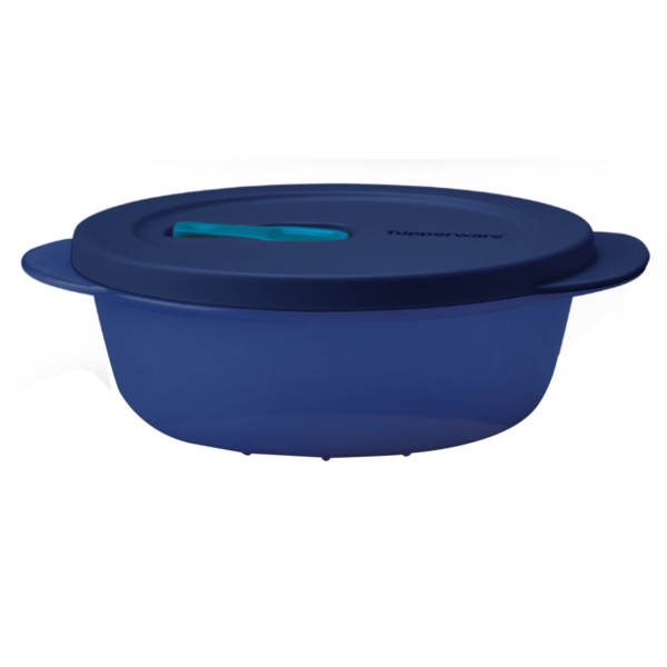 Tupperware Tigela Mini Cristalwave Geração II 560ml Azul Translúcida