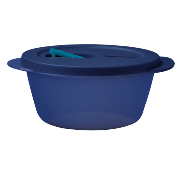 Tupperware Tigela Mini Cristalwave Geração II 775ml Azul Translúcida