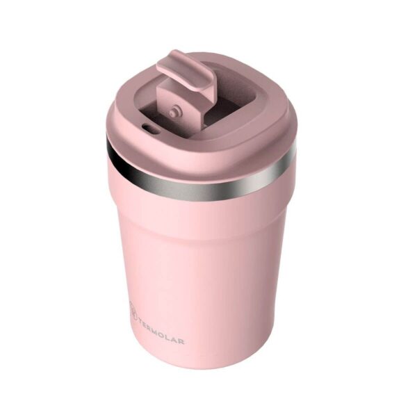 Copo Térmico Inox 380ml Uniq Rosa - Termolar - Image 2