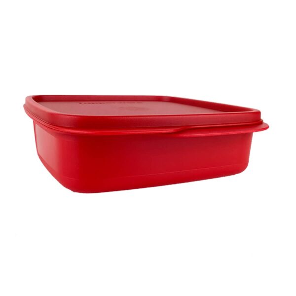 Tupperware Basic Line com Divisórias 550ml Vermelha - Image 3