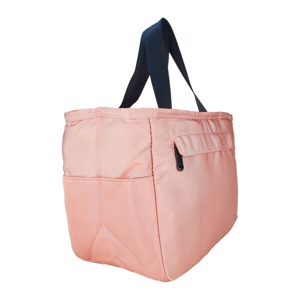 Bolsa Térmica Marmita Lancheira Impermeável Color com Alça Rosé - Image 5