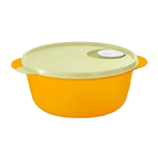 Tupperware Cristalwave 1,5 litro Laranja e Verde