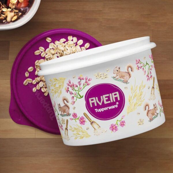 Tupperware Caixa Granola 1,7 litro + Aveia Floral 1,1 litro - Image 3