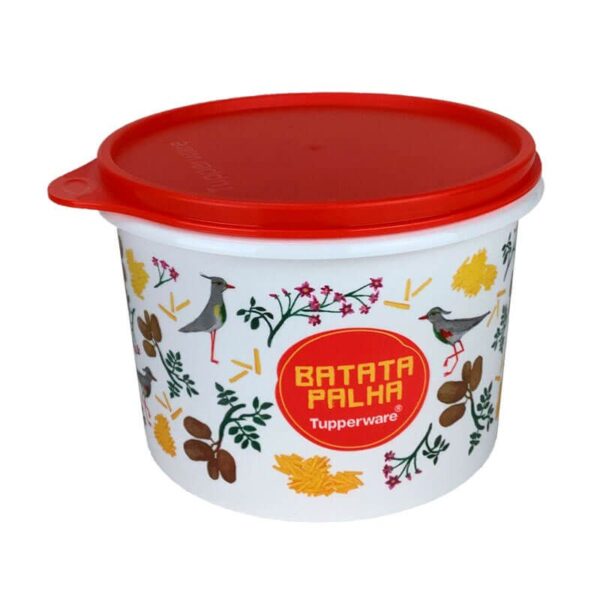 Tupperware Caixa Batata Palha Floral 210g - Image 4