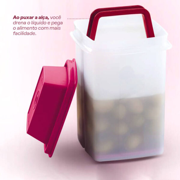 Tupperware Serve e Conserva 1,2 litro Marsala - Image 2