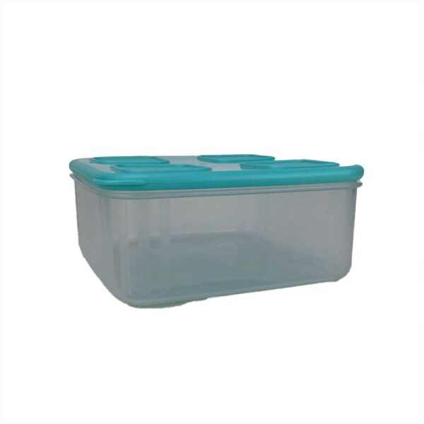 Tupperware Tupperfresh Quadrado Baixo 1 Litro Verde Mint - Image 4