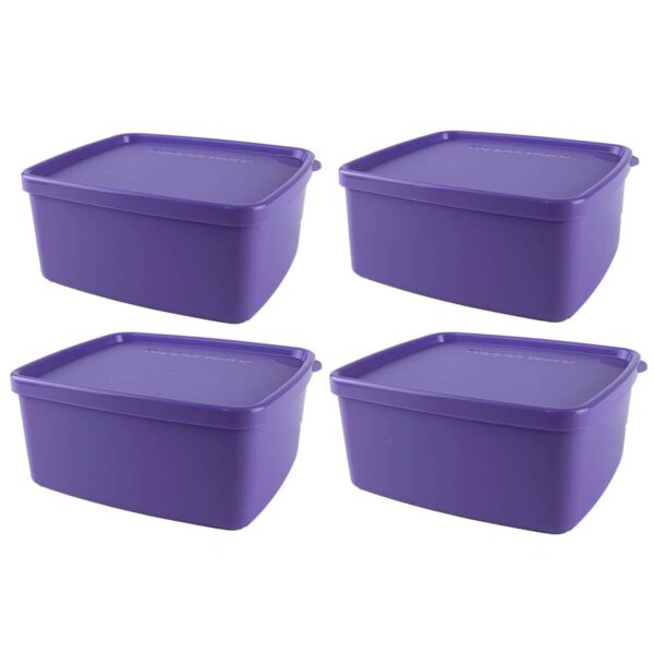 Kit Tupperware Jeitosinho 400ml Roxo 4 peças