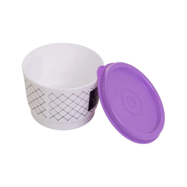 Tupperware Potinho Tempero Bistrô Canela 140ml Tampa Roxa - Image 3