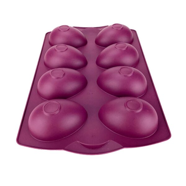 Tupperware Forma de Silicone Oval Roxa - Image 3