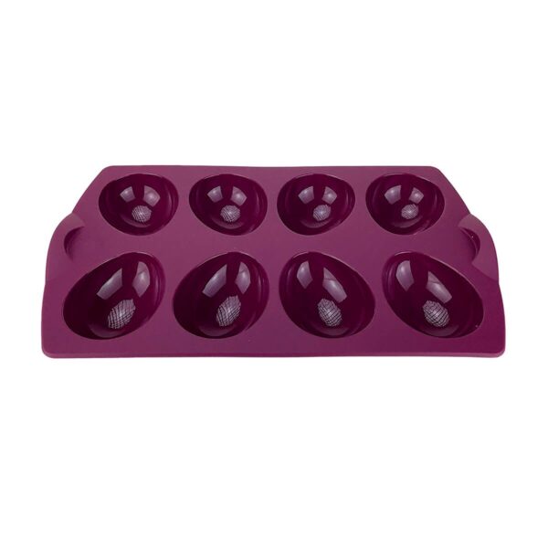 Tupperware Forma de Silicone Oval Roxa