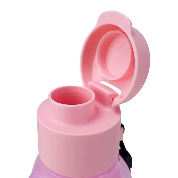 Garrafa Tupperware Eco Tupper Plus 500ml Rosa Bebê Squeeze - Image 2