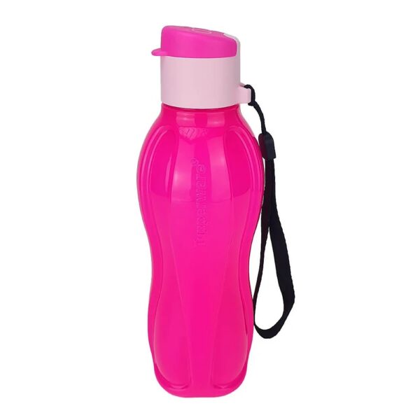 Garrafa Tupperware Eco Tupper Plus 500ml Rosa Fluxo Neon Squeeze