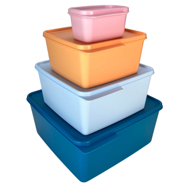 Kit Tupperware Basic Line 4 peças