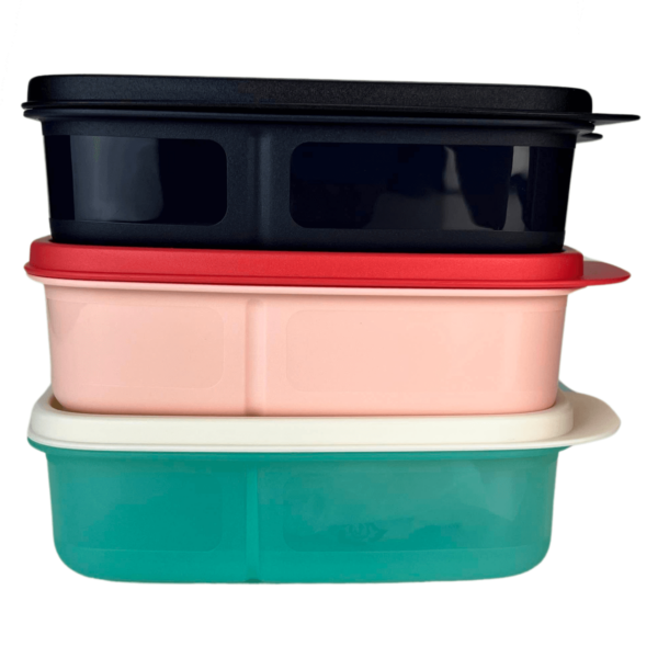 Kit Tupperware Basic Line Com Divisórias 550ml 3 peças - Image 5