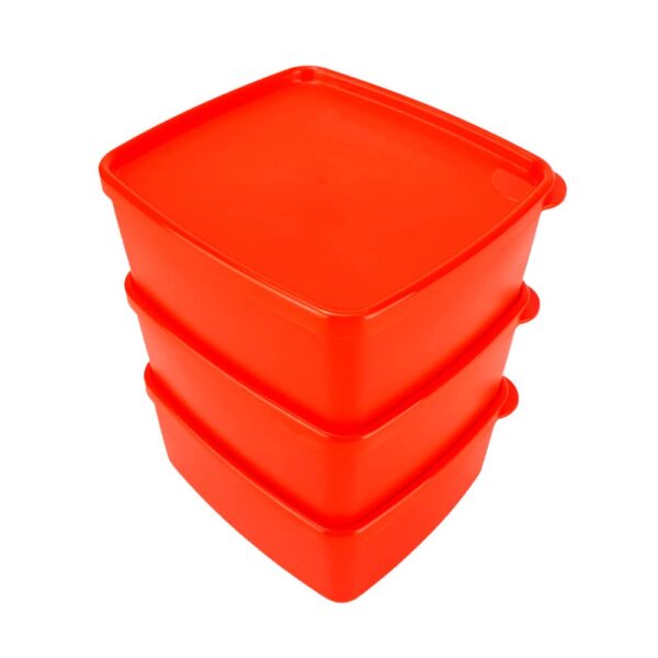 Kit Tupperware Jeitosinho 400ml Aqui Tem Carne Moída 3 peças - Image 3