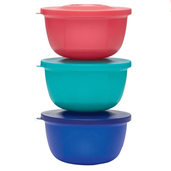 Kit Tupperware Tigelinha Refri Safe 400ml 3 peças