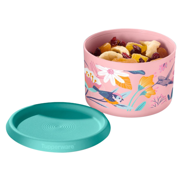 Tupperware Mini Instantânea Slim Mágica Vila das Flores 575ml Rosa