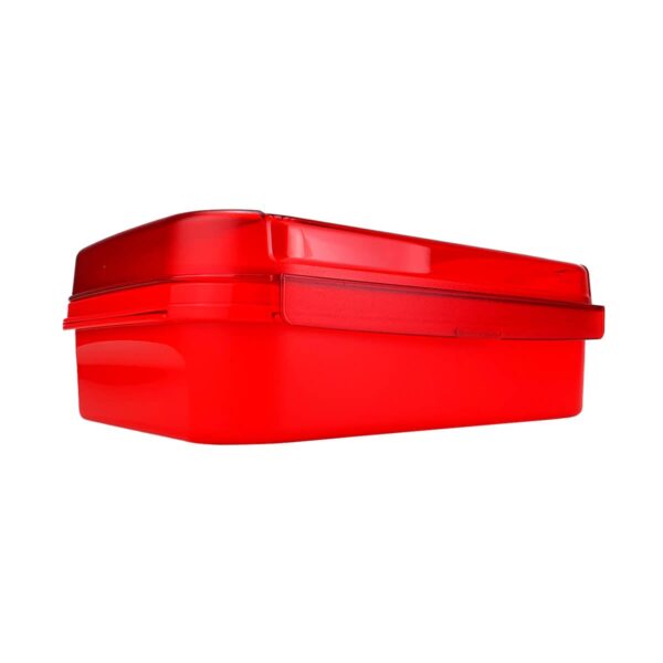 Tupperware Modular Retangular Classic 2 litros Vermelho - Image 2