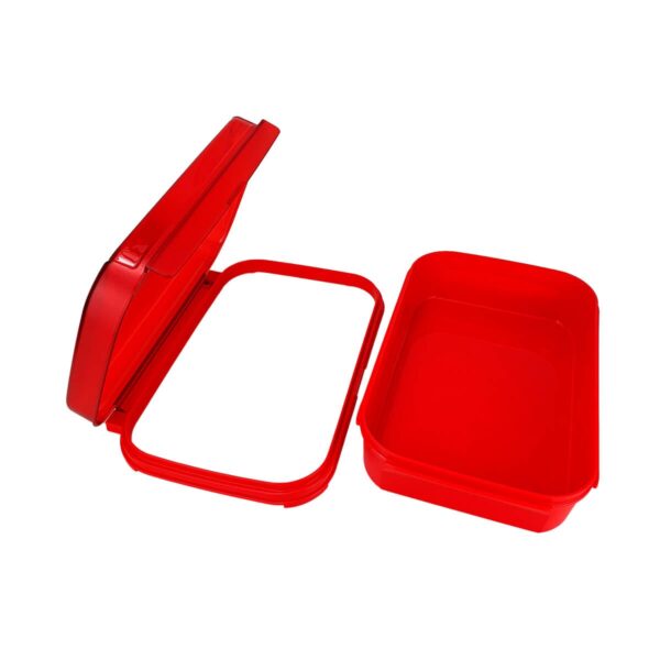 Tupperware Modular Retangular Classic 2 litros Vermelho - Image 5