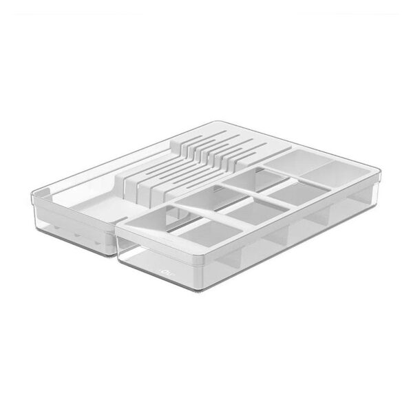 Organizador de Facas e Talheres Clear