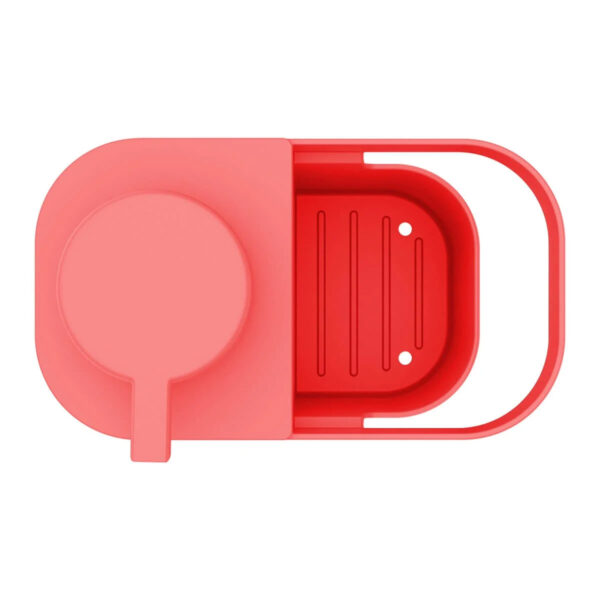 Porta Detergente Dispenser Líquido Esponja Organizador Pia Vermelho - Image 3